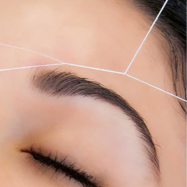 3 Eyebrow Threading (Silver/gold) at AR Touch in Marietta, GA