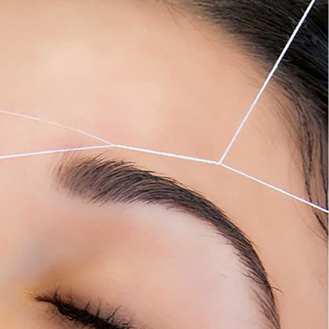 3 Eyebrows Threading (Silver/Gold) at AR Touch in Marietta, GA